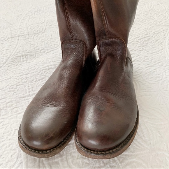 Bed Stu Cobbler Series Tall Leather Boots - Picture 3 of 8